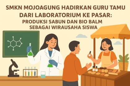 Guru Tamu Kimia Industri di SMKN Mojoagung