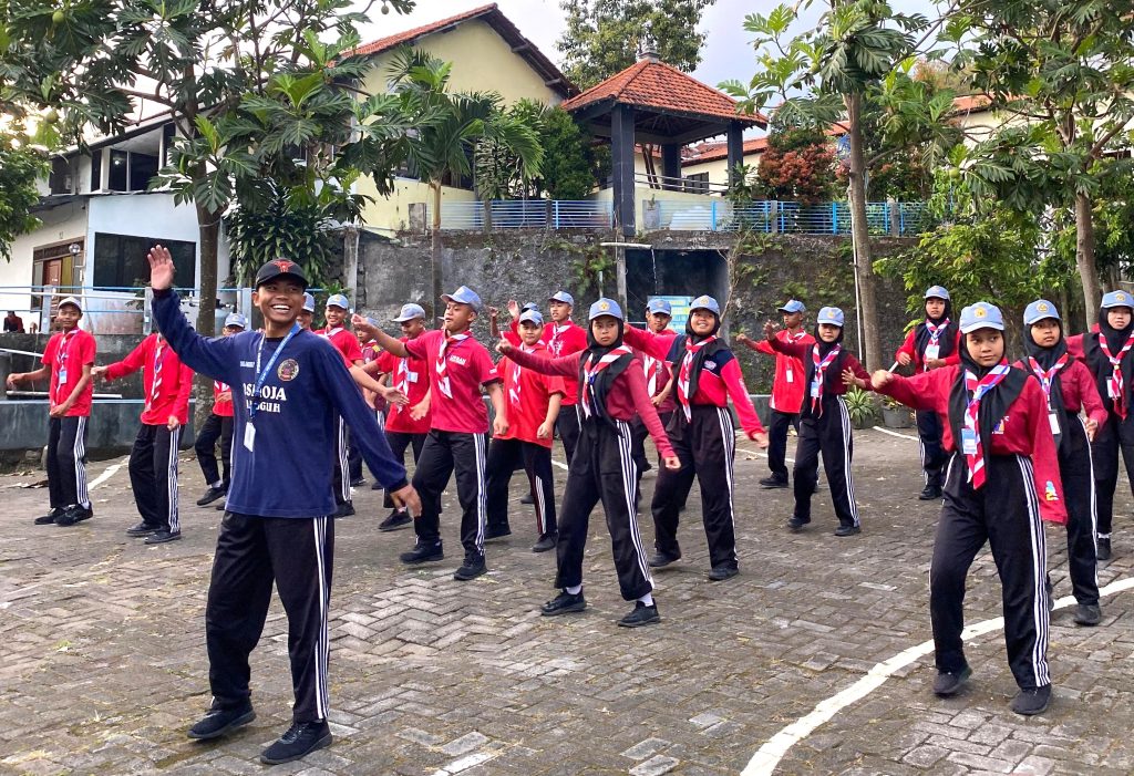 Senam Semangat sebagai Simbol Optimisme Calon Pemimpin Masa Depan