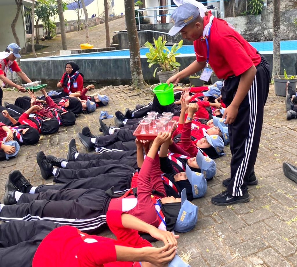 Keaktifan Peserta LDKS 2025 Berkegiatan di Luar Ruangan