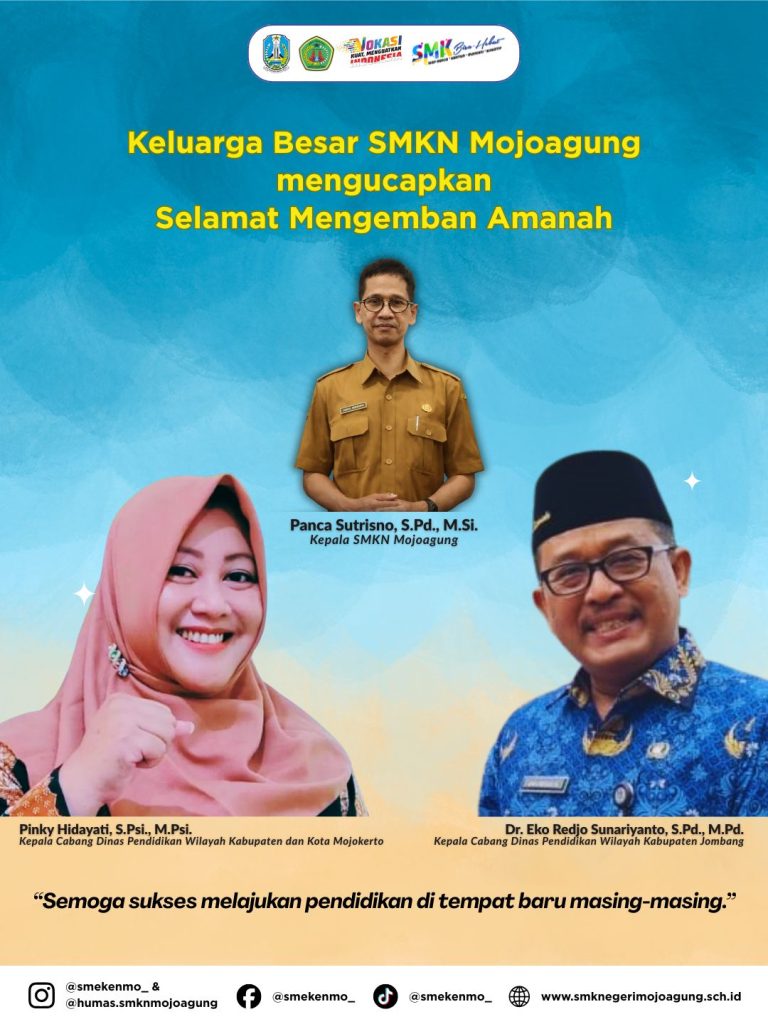 Sertijab Kacabdindik Wilayah Kabupaten Jombang