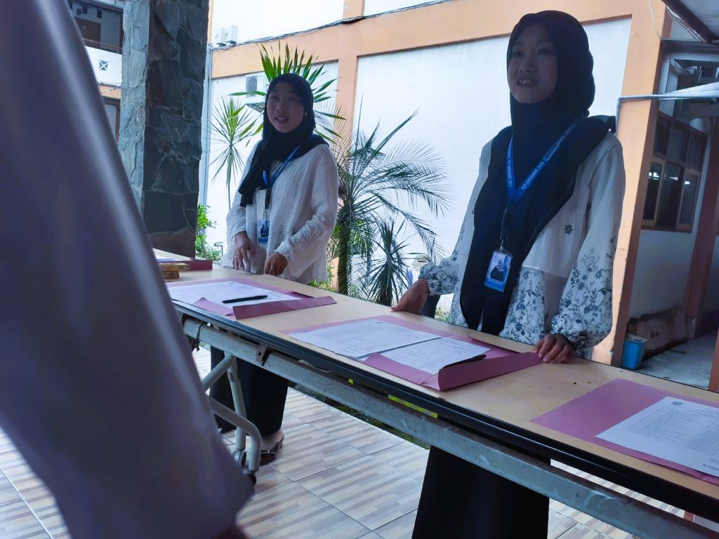 Penyambutan Wali Murid pada Sosialisasi PKL Tahun 2026