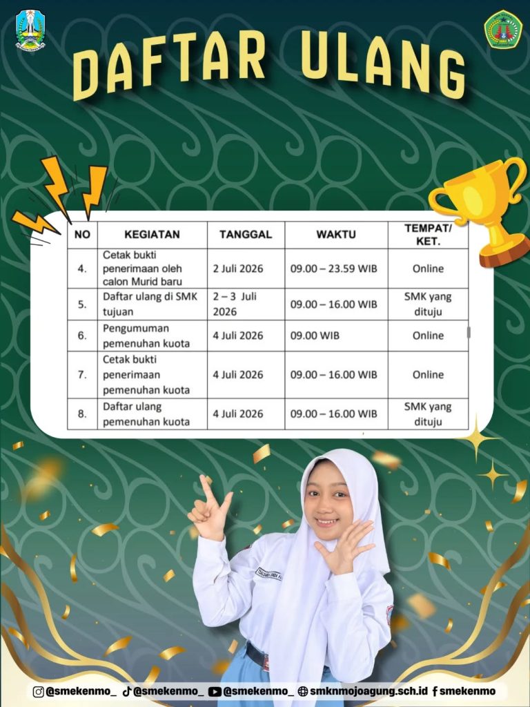 Daftar Ulang SPMB 2026